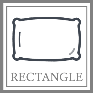 rectangle deco pillow
