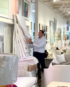 A Hoke ltd. Down Inc. Amalia Home Collection Bakerloo Collection Bedding Party