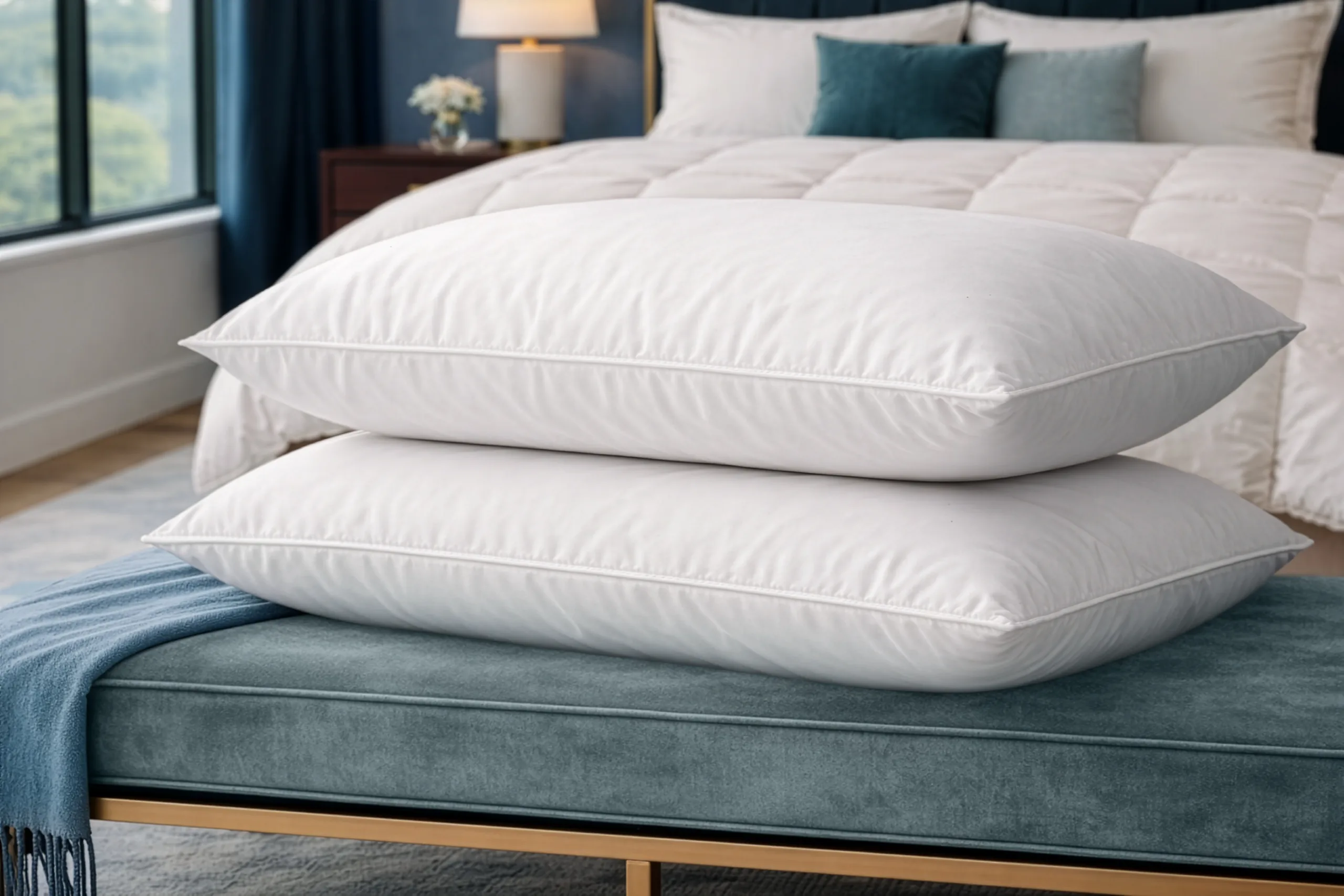Down to Earth® Compartmented Sleeping Pillows